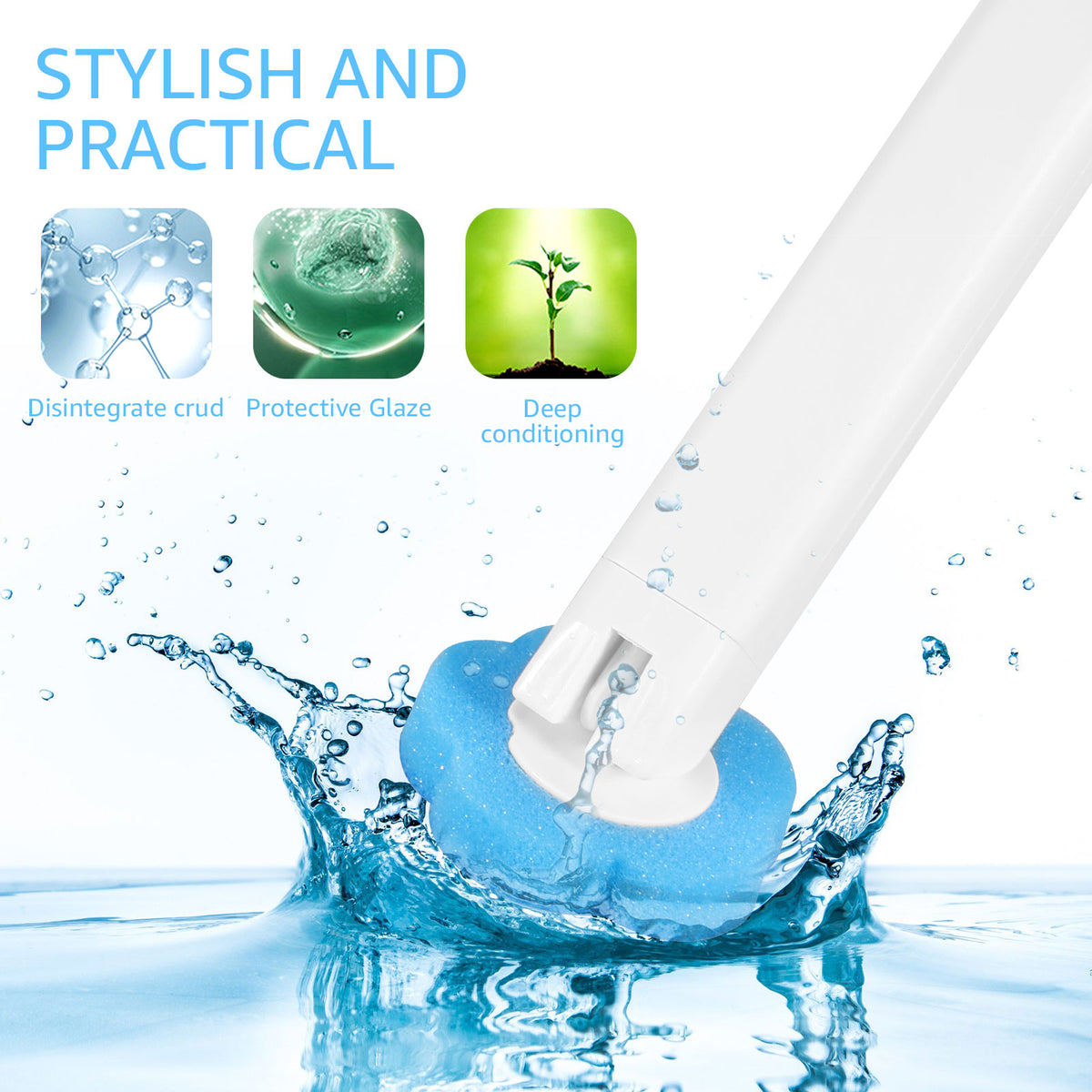 CleanToss™ Toilet Brush