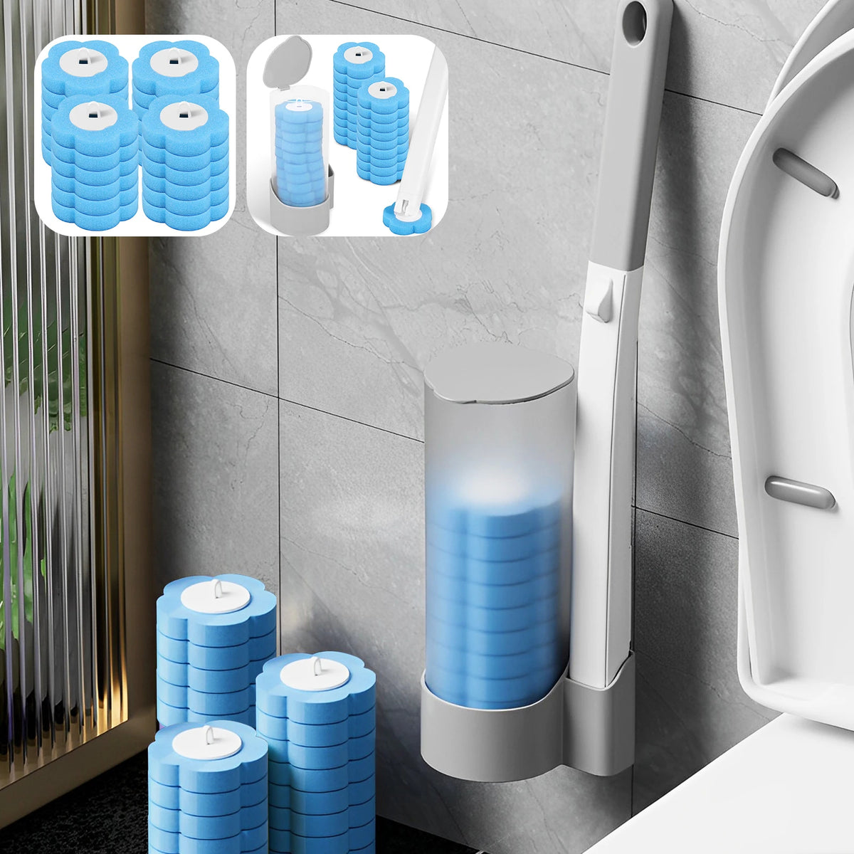 CleanToss™ Toilet Brush